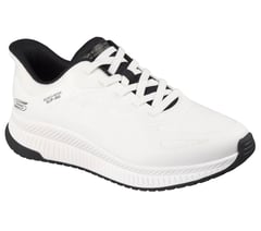 Skechers Slip-ins: BOBS Sport Squad Chaos 4 — WHITE / BLACK 2