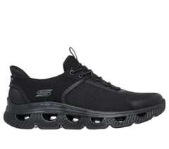 Skechers Slip-ins: BOBS Sport Arc Waves - Slick Turn — BLACK 1