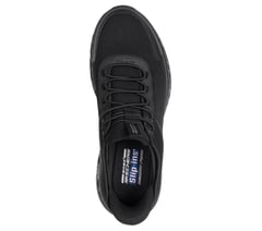 Skechers Slip-ins: BOBS Sport Arc Waves - Slick Turn — BLACK 2
