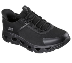Skechers Slip-ins: BOBS Sport Arc Waves - Slick Turn — BLACK 4