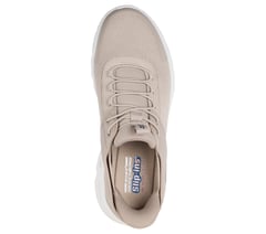Skechers Slip-ins: BOBS Sport Arc Waves - Slick Turn — TAUPE 2
