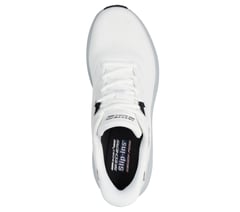 Skechers Slip-ins: BOBS Skillz — WHITE / GRAY 2