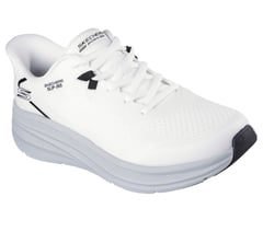 Skechers Slip-ins: BOBS Skillz — WHITE / GRAY 4