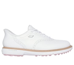 Skechers Slip-ins Waterproof: GO GOLF Prestige SL — WHITE / PINK 1