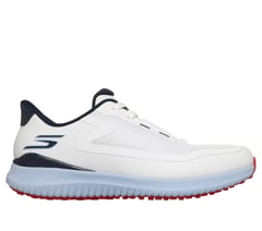 Skechers Slip-ins: GO GOLF Flight — WHITE / NAVY 1