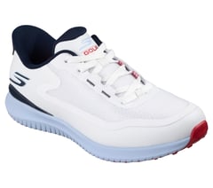 Skechers Slip-ins: GO GOLF Flight — WHITE / NAVY 4