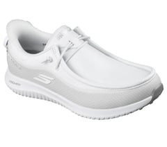 Skechers Slip-ins Golf: Flight - Moc Twist Fit — WHITE / SILVER 4