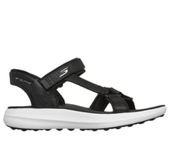 Skechers Slip-ins: GO GOLF Sandal — BLACK / WHITE 1