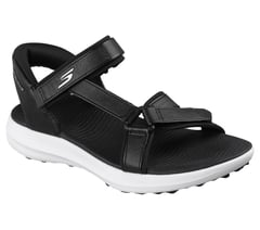 Skechers Slip-ins: GO GOLF Sandal — BLACK / WHITE 4