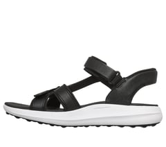 Skechers Slip-ins: GO GOLF Sandal — BLACK / WHITE 5