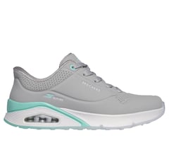 Skechers Slip-ins: UNO Golf SI — GRAY / AQUA 1