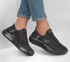 Skechers Slip-ins: GO WALK Flex - Grand Entry — BLACK 2