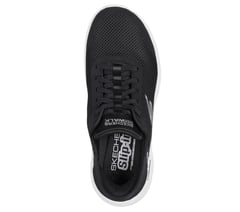 Skechers Slip-ins: GO WALK Flex - Grand Entry — BLACK / WHITE 2