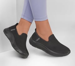 Skechers Slip-ins: GO WALK Flex - Relish — BLACK 2