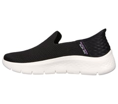 Skechers Slip-ins: GO WALK Flex - Relish — BLACK / WHITE 6