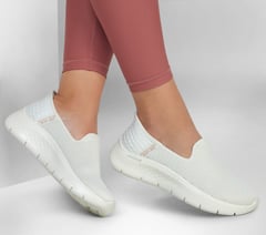 Skechers Slip-ins: GO WALK Flex - Relish — OFF WHITE 2