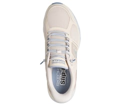Skechers Slip-ins: GO WALK Glide-Step 2.0 - Elektra — NATURAL / BLUE 2