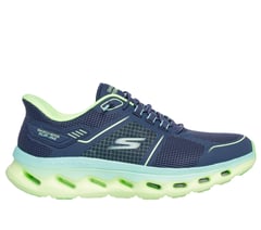 Skechers Slip-ins: GO WALK Glide-Step 2.0 - Elektra — NAVY / LIME 1