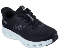 Skechers Slip-ins: GO WALK Glide-Step 2.0 - Nessa — BLACK / LIGHT BLUE 4