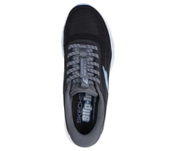 Skechers Slip-ins: GO WALK Glide-Step 2.0 - Maria — BLACK / BLUE 2