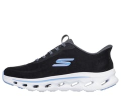 Skechers Slip-ins: GO WALK Glide-Step 2.0 - Maria — BLACK / BLUE 5