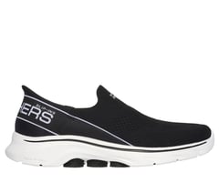 Skechers Slip-ins: GO WALK 7 - Mia — BLACK / WHITE 1