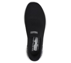 Skechers Slip-ins: GO WALK 7 - Mia — BLACK / WHITE 2