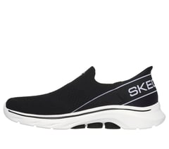Skechers Slip-ins: GO WALK 7 - Mia — BLACK / WHITE 5