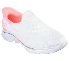 Skechers Slip-ins: GO WALK 7 - Mia — WHITE / PINK 4