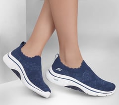 GO WALK Arch Fit 2.0 - Rosa Linda — NAVY / WHITE 2