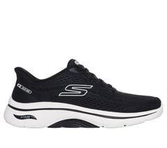 Skechers Slip-ins: GO WALK Arch Fit 2.0 - Kathy — BLACK / WHITE 1