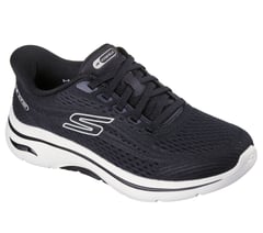 Skechers Slip-ins: GO WALK Arch Fit 2.0 - Kathy — BLACK / WHITE 4