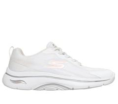 GO WALK Arch Fit 2.0 - Cassy — WHITE / CORAL 1