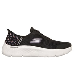 Skechers Slip-ins: GO WALK Flex - Lily Rose — BLACK 1