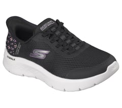 Skechers Slip-ins: GO WALK Flex - Lily Rose — BLACK 4