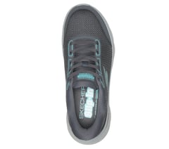 Skechers Slip-ins Waterproof: GO WALK Flex - Mabel — CHARCOAL / TURQUOISE 2