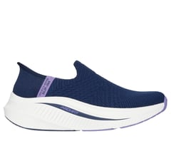 Skechers Slip-ins: GO WALK Max Cushioning Arch Fit - Camilla — NAVY / LAVENDER 1
