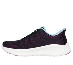 Skechers Slip-ins: GO WALK Now - Khloe — BLACK / PURPLE 5