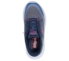 Skechers Slip-ins: GO WALK Max Cushioning Hyper Burst - Nikita — NAVY / PINK 2