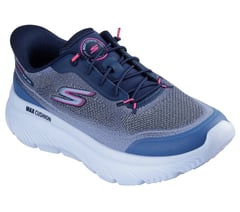 Skechers Slip-ins: GO WALK Max Cushioning Hyper Burst - Nikita — NAVY / PINK 4