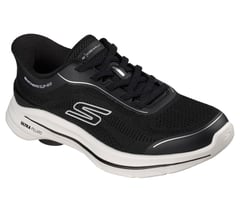 Skechers Slip-ins: GO WALK 8 - Rylee — BLACK / WHITE 4