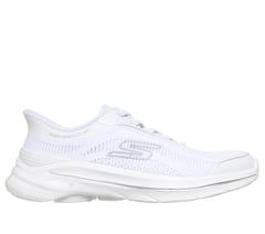 Skechers Slip-ins: GO WALK 8 - Rylee — WHITE / SILVER 1