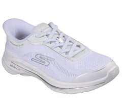 Skechers Slip-ins: GO WALK 8 - Rylee — WHITE / SILVER 4