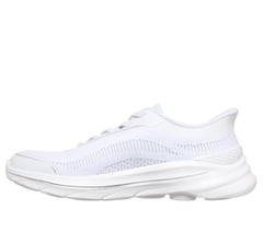 Skechers Slip-ins: GO WALK 8 - Rylee — WHITE / SILVER 5