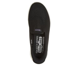 Skechers Slip-ins: GO WALK Travel Lite - Matilda — BLACK / WHITE 2