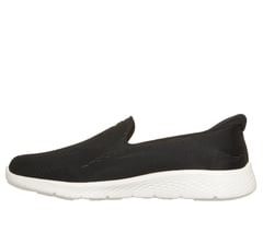 Skechers Slip-ins: GO WALK Travel Lite - Matilda — BLACK / WHITE 5