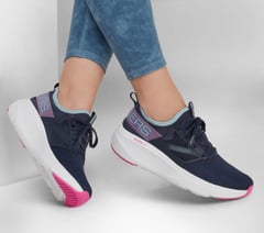 Skechers GO RUN Elevate - Quick Stride — NAVY / BLUE 2