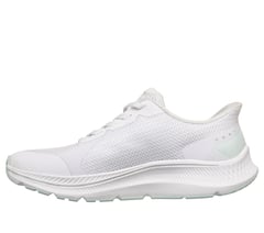 Skechers Slip-ins: GO RUN Consistent 2.0 - Captiva — WHITE / LIGHT BLUE 5