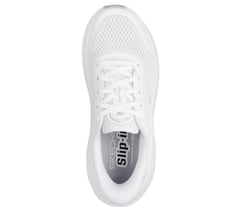 Skechers Slip-ins: Max Cushioning Hyper Craze 2.0 — WHITE / SILVER 2