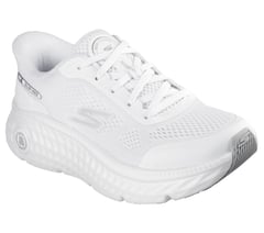 Skechers Slip-ins: Max Cushioning Hyper Craze 2.0 — WHITE / SILVER 4